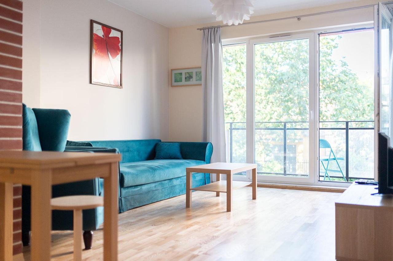 Apartament W Cichej Okolicy 5 Minut Od Centrum Гданск Екстериор снимка